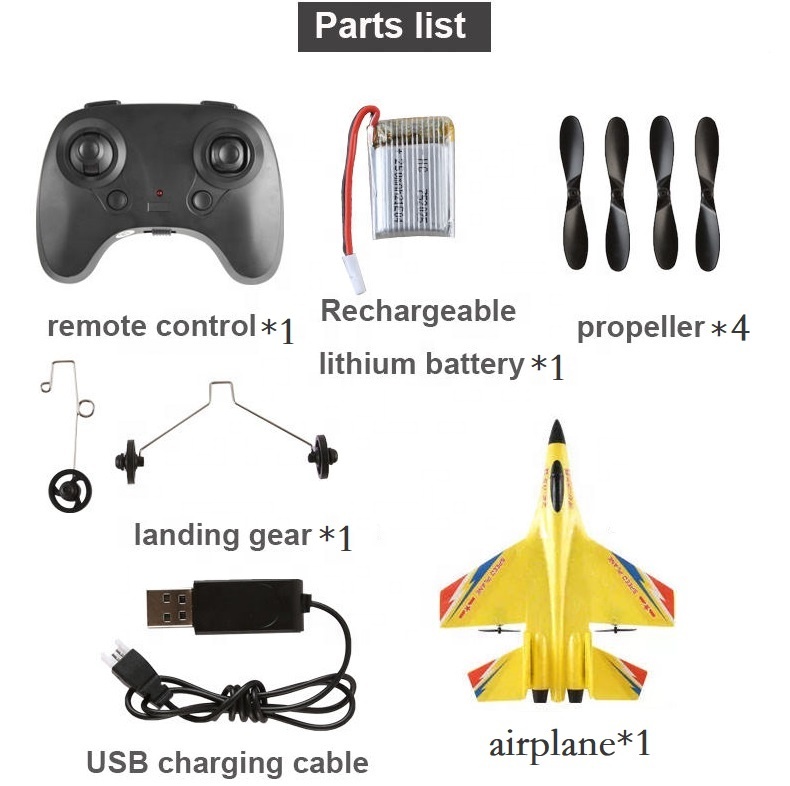 AiJH Hot EPP Su 27 Rc Airplane Aircraft Model Fighter Fixed-Wing Glider Rc Foam Plane Anti-fall Unbreakable Fighter Jet Rc Plane