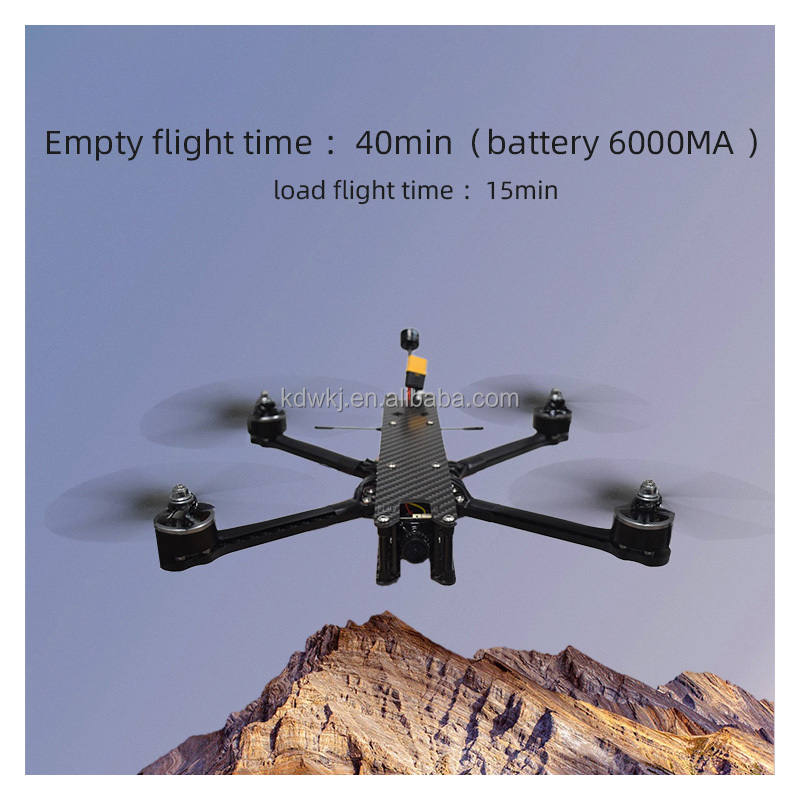 Professional GPS FPV Racing Drone 10km Image Transmission Long Range Remote-Control Unit Delivery Plastic Radio Control Camera