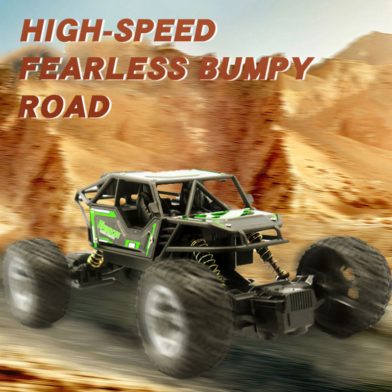 Popular Product 1:20 Simulation Four Wheel Drive High Speed Remote Control Car Alloy Climbing Off Road Vehicle Toy for Kids