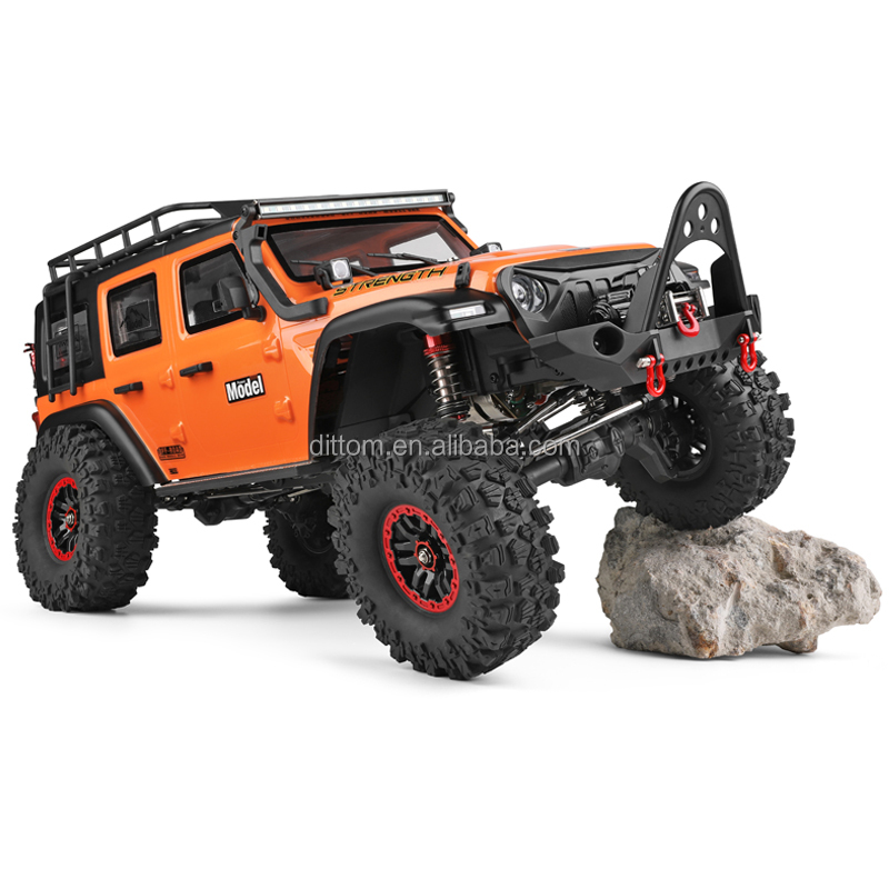 WLtoys 104010 1/10 RC Off-road Car 2.4G 4WD Electric Climbing Rock Racing Vehicle Drift Car With Lights