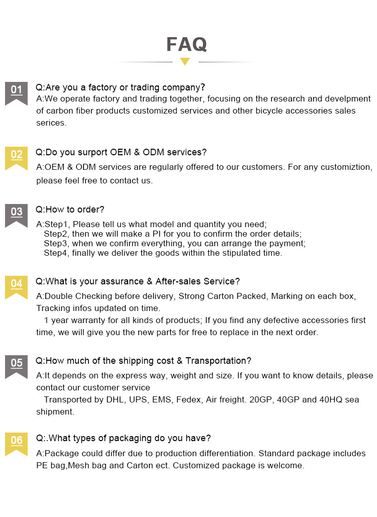 Shipping FAQ Info