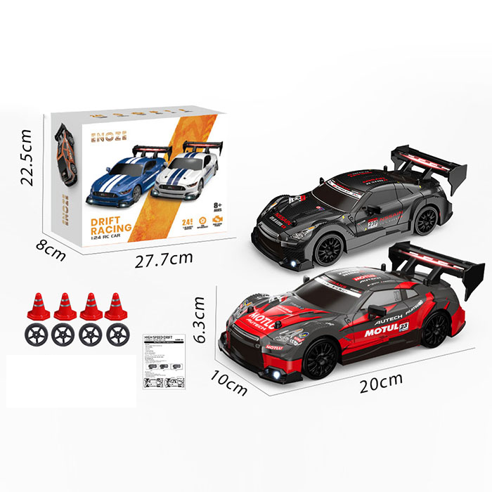 Zhorya 2.4ghz 1:24 Scale High Speed Sports Model Racing Mini Rc Drift Vehicle Radio Control Car Kids Remote Control Car Toy