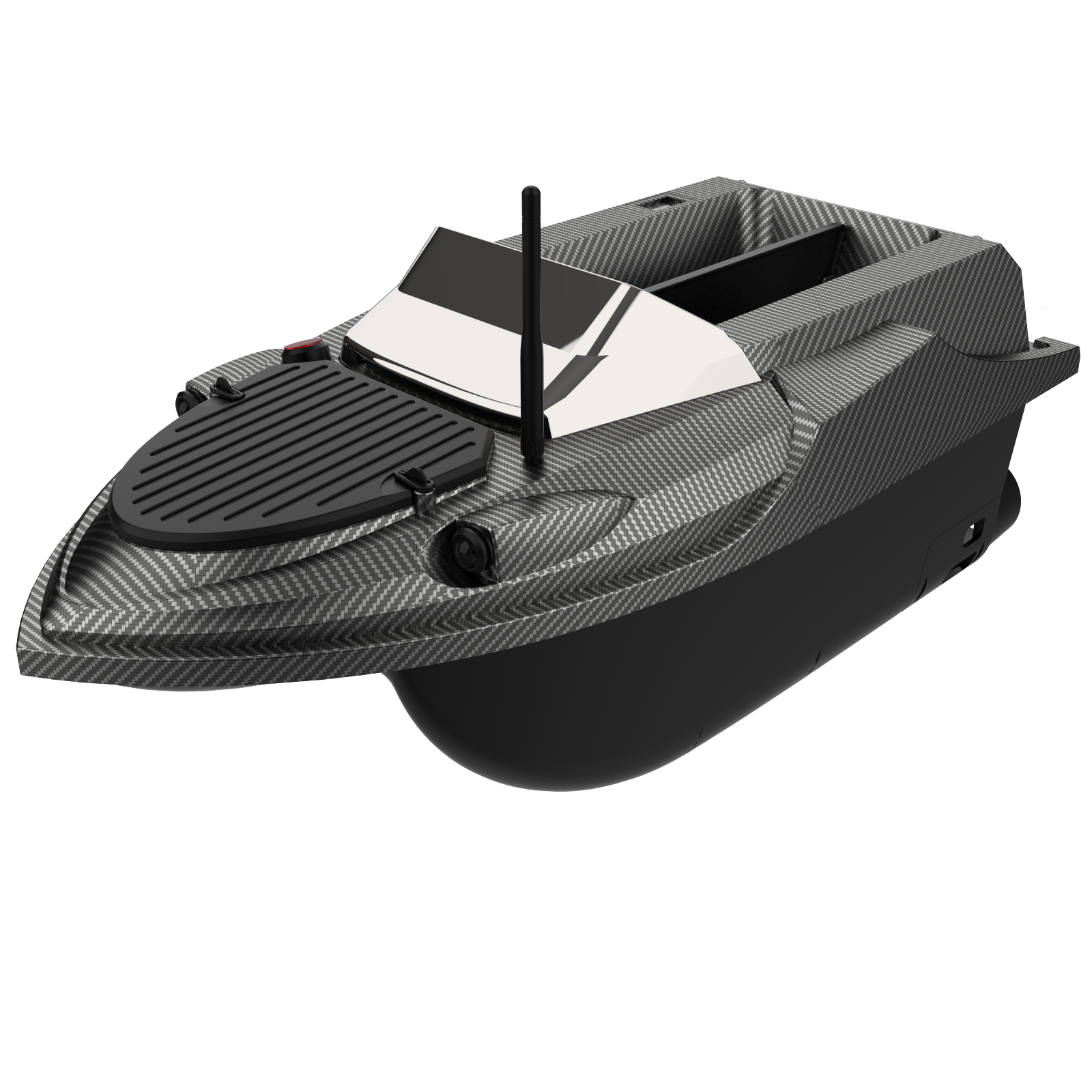 Flytec New V080 GPS Fish Finder Bait Boat 800M 180 Points 3KGS 12V 15KM/H High Speed Trawling RC Carp Fishing Boat Plastic