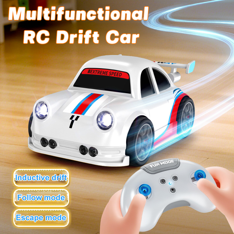 Hot Sale High Quality 2.4ghz Four-wheel Mini Desktop Small Rc Drift Car Electric Multifunctional Remote Control Toy Car for Kids