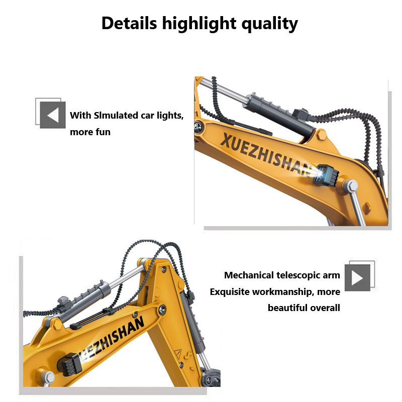 Alloy Excavator Packaging