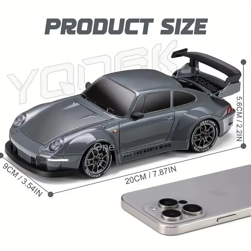 Hot 1:24 4WD 911 Model Vehicle Remote-controlled Drift Car 2.4GHz Racing Super Sports Cars With Gyroscope LED Light Toys