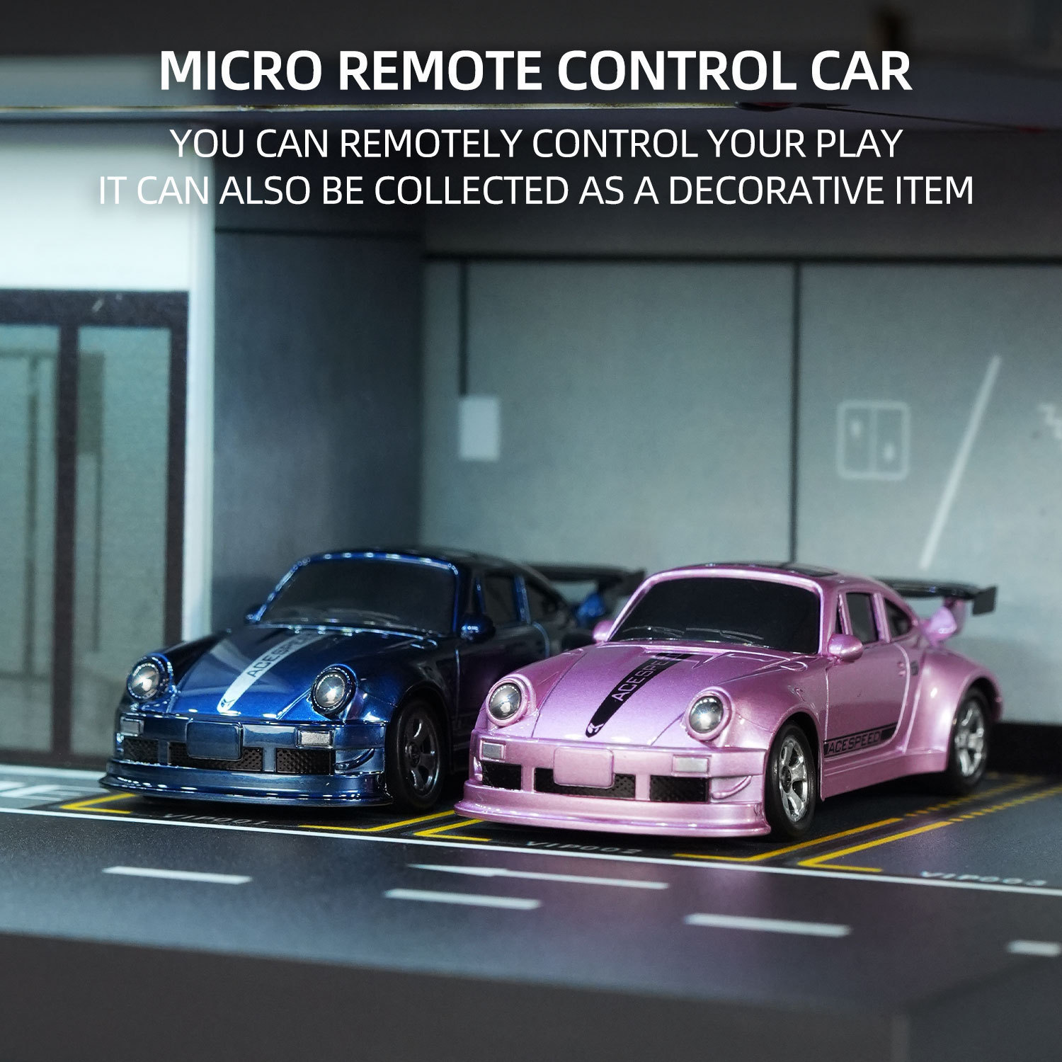Hot Sale 2.4G 4WD 1:64 Scale Mini RC Drift Car High-Speed Remote Control Ready-to-Go Indoor-Outdoor Racing Toy LED USB Cable