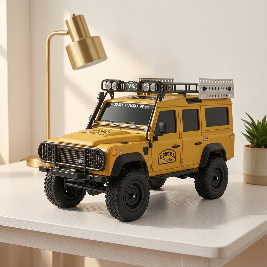 CJH Mengniu MN111C Four-wheel Drive Off-road Vehicle Remote Control Education Light Birthday Gift Creative Toy