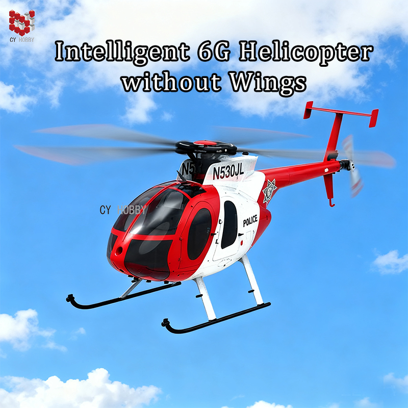 Children 2.4G 6-Channel RC Helicopter with 350M Range &amp; Follow Me Feature-Ready-to-Go Outdoor Toy for Kids