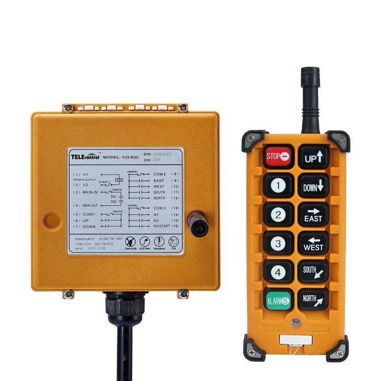 F23-A++ Crane Remote Control Concrete Pump Truck With Transmitter and Receiver CE FCC Certification