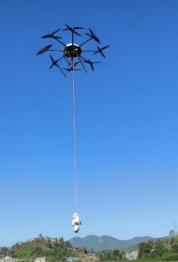 Super-Large Load 300KG Aircraft with Air Transport &amp; Lifting Ability Security Protection Cargo Drone with dual Remote Control