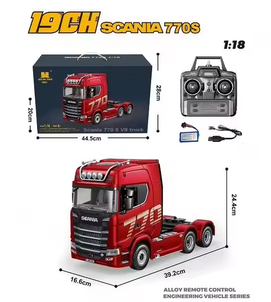 RC Heavy Truck Model Detail