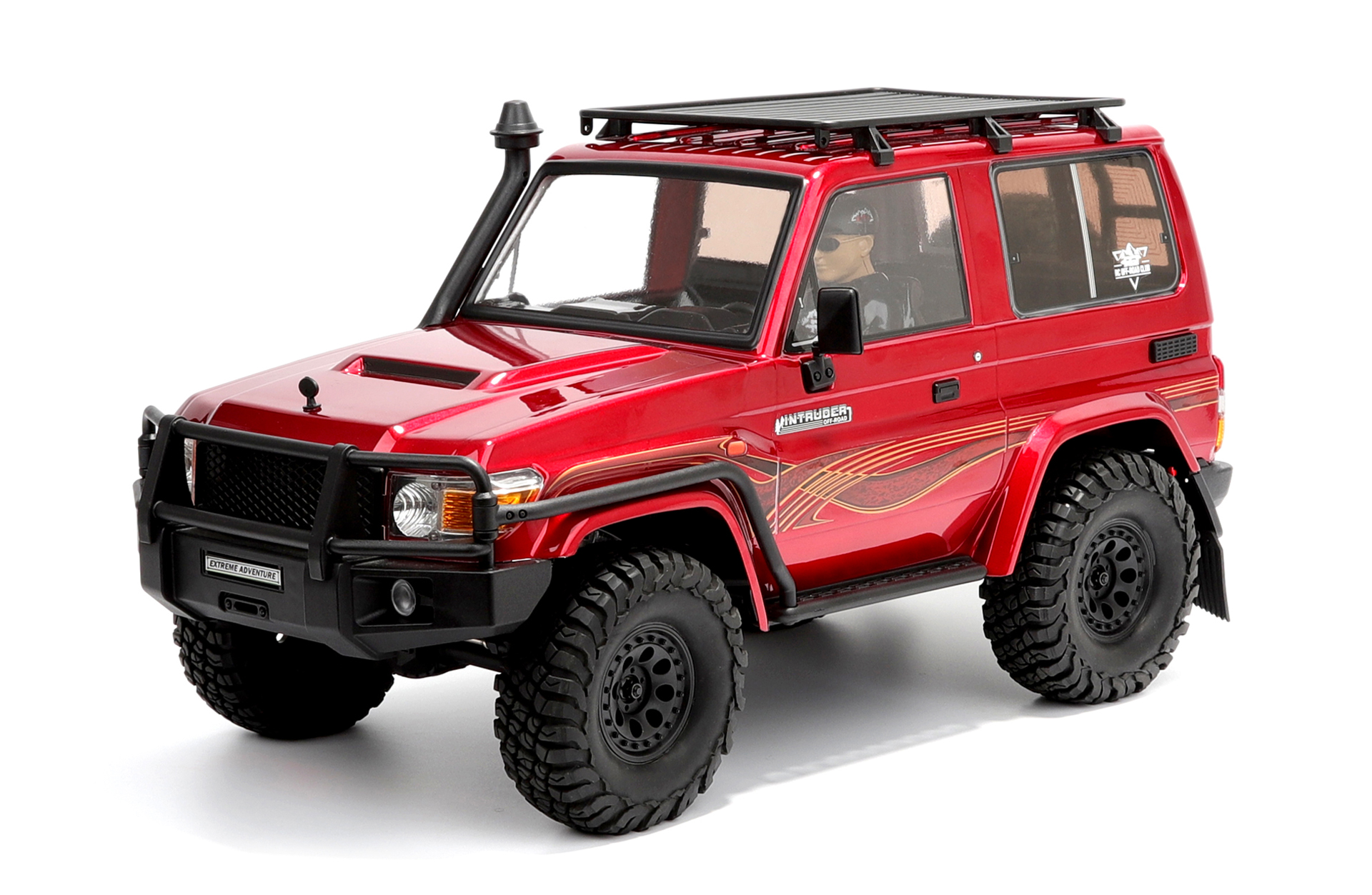 LEHOO Toys ET001EX86020 1/10 2.4G 4WD Brushed RC Crawler Truck Off-Road Climbing 2S Lipo 25KG Servo Ready-to-Go