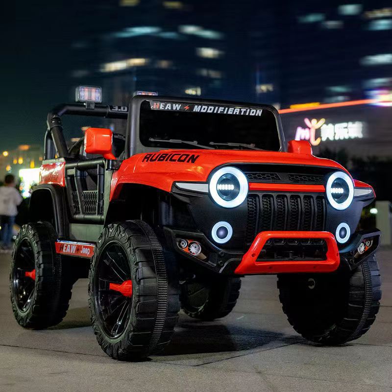 Children Electric Toy Car/remote Control Kids Ride on Car/battery Off-road Vehicle 12v Battery Powered Four Wheels Drive Remote