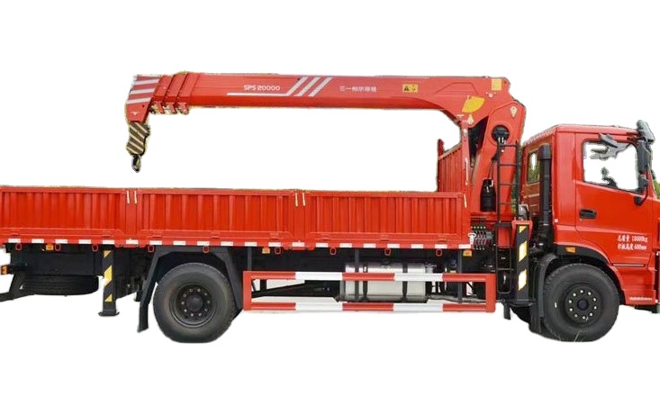 Factory-Equipped 4*2 Cargo Truck with 6.3 &amp; 8 Tons Crane Remote Control Crane Special Transportation