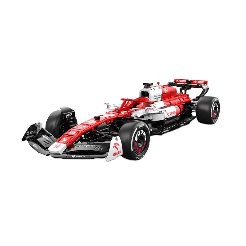 Racing Car Electric App-Controlled Remote Control Model 800+ Blocks Ready-To-Go 100m Range Ages 8-13 Indoor-Outdoor Plastic