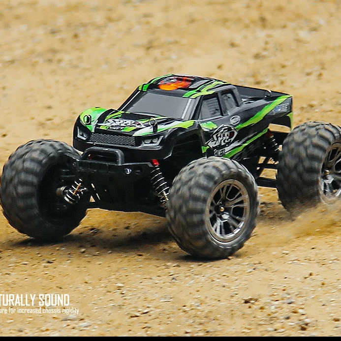 HOSHI N416 4x4 RC Truck 1/16 Scale 100M Remote Control High-Speed Off-Road Ready-to-Go Car Vehicle Christmas Gift