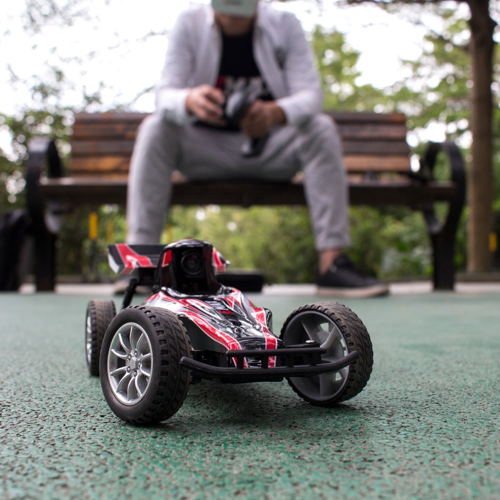 Emax Interceptor FPV Racing Car 2.4G Radio Control High Speed With Camera Glasses RC Car 2~3S RTG Version for Gift