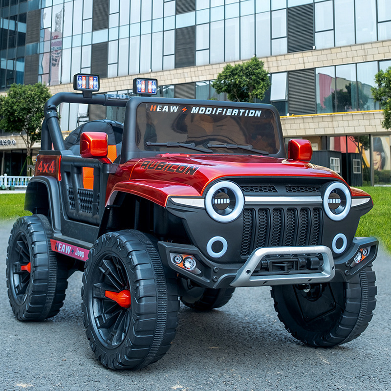 Children Electric Toy Car/remote Control Kids Ride on Car/battery Off-road Vehicle 12v Battery Powered Four Wheels Drive Remote