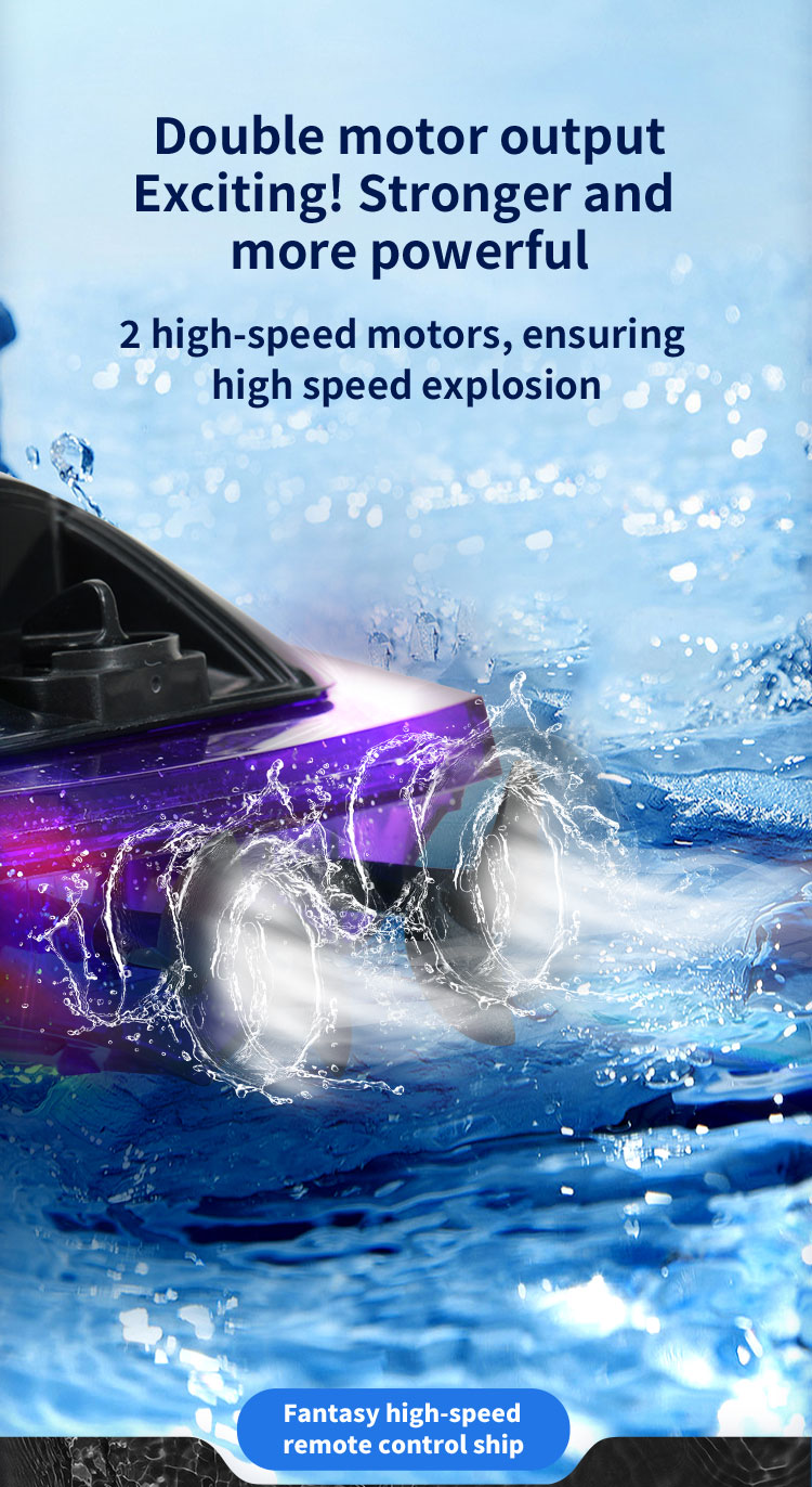 RH708 Light remote control boat