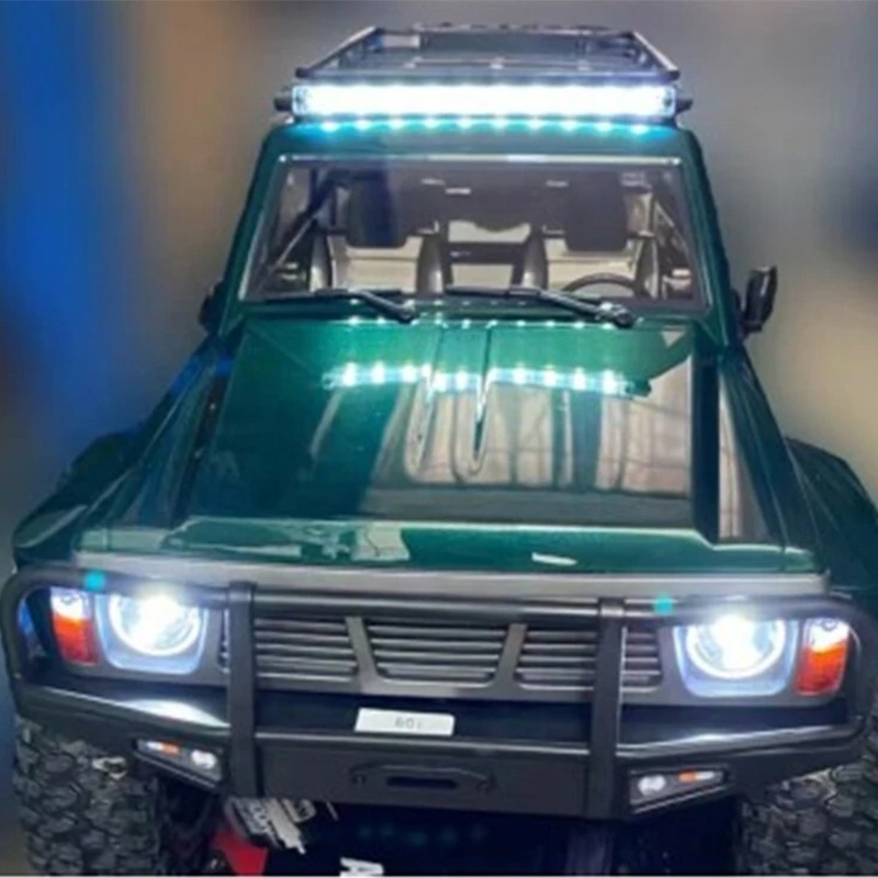 YIKONG YK4107 PRO 1:10 Scale RC Rock Crawler 4WD Brushless Car With 25KG Servo Dual Speed Differential Lock Metal Gear LED Light