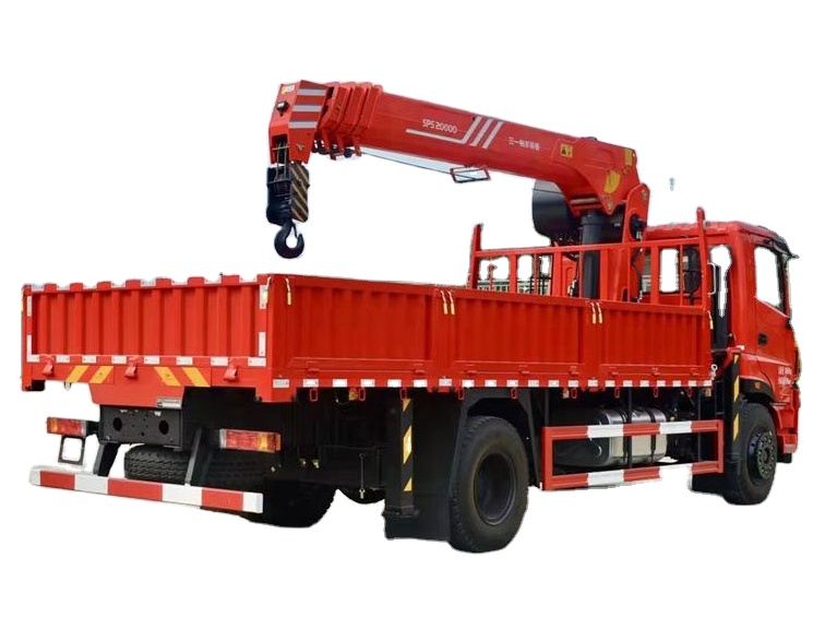 Factory-Equipped 4*2 Cargo Truck with 6.3 &amp; 8 Tons Crane Remote Control Crane Special Transportation