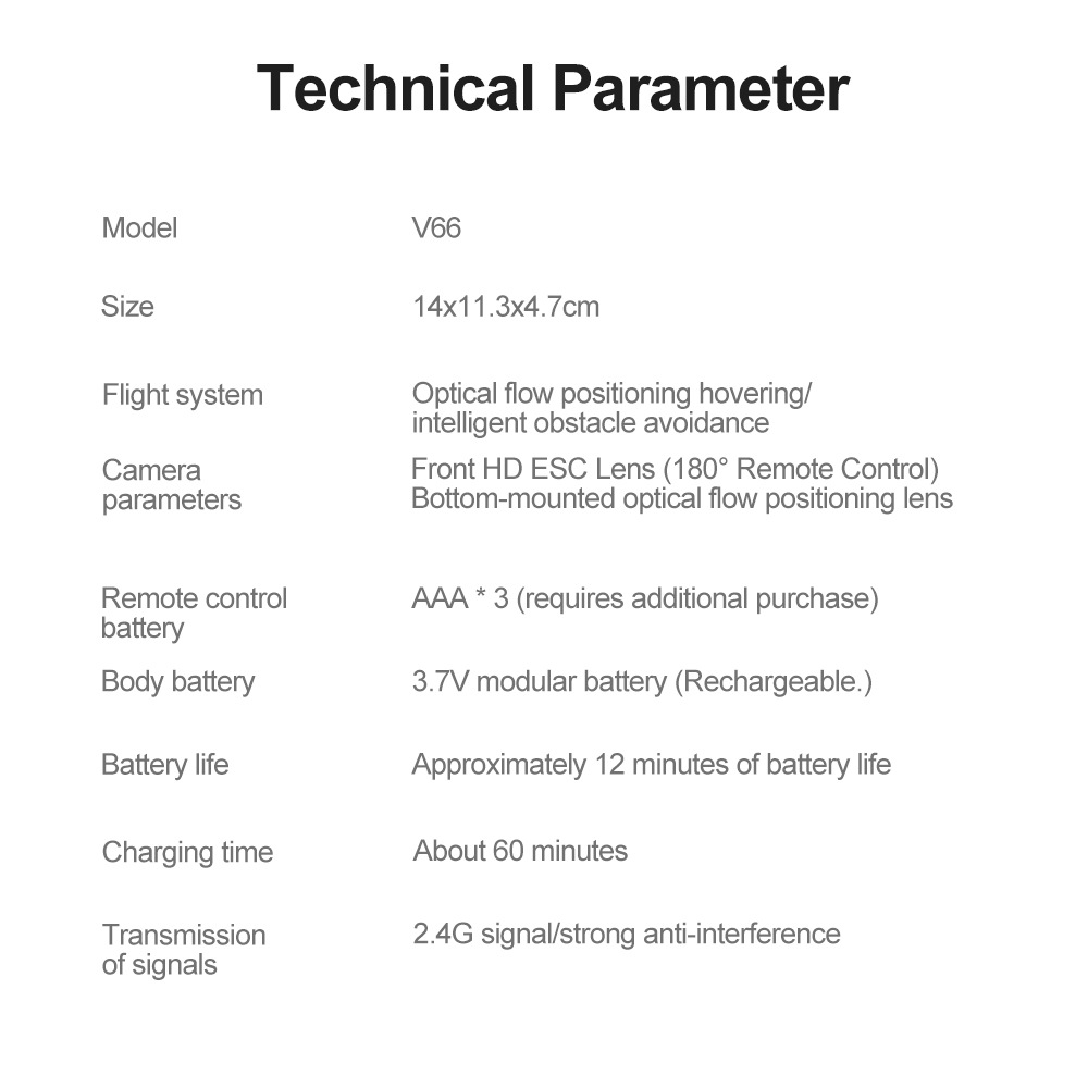 V66 UAV Landing