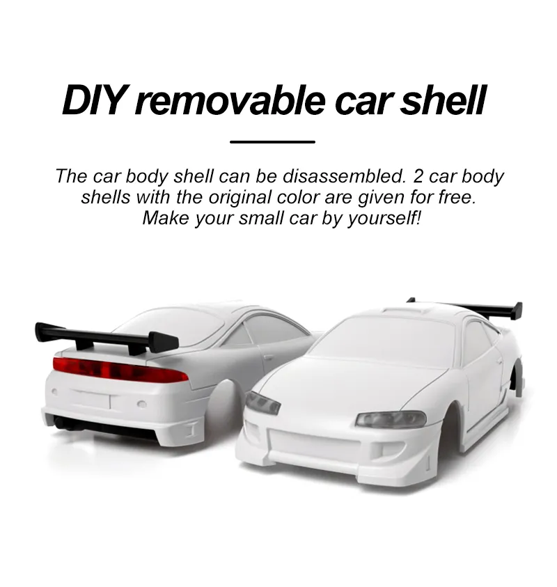 R/C 1:76 Drift Car Detail 2