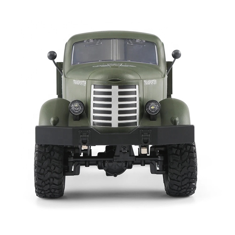 Wholesale JJRC Q60 RC Trucks Military Off-Road Crawler 1/16 Scale 6WD 2.4G Remote Control Trucks Army Model Truck Toys for Boys