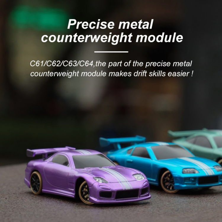 R/C 1: 76 Drift Car Vehicle