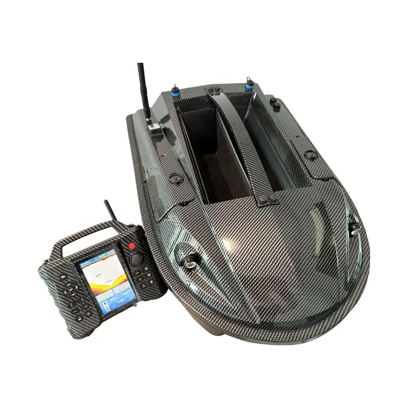 Large Size GPS RC Bait Boat for Carp Fishing Saltwater Compatible with OEM Fish Finder Plastic Material rc boat fishing boat gps sonar