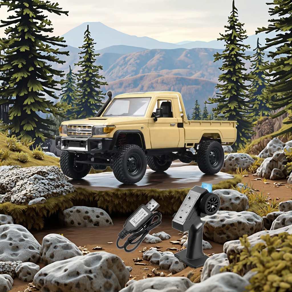 Jacko Toys Hot Sell MN82 1/12 RC Car 4x4 2.4G Full Scale Off-Road Remote Control Climbing Vehicle Model Toys for Boy and Adults