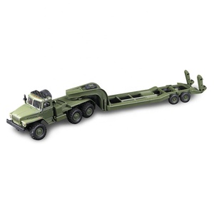 1/16 WPL B36-3 Ural Military Trucks 6x6 Electric Toys 2.4g Hobby Grade Remote Control Off-road Rock Crawler RC Car with Trailer