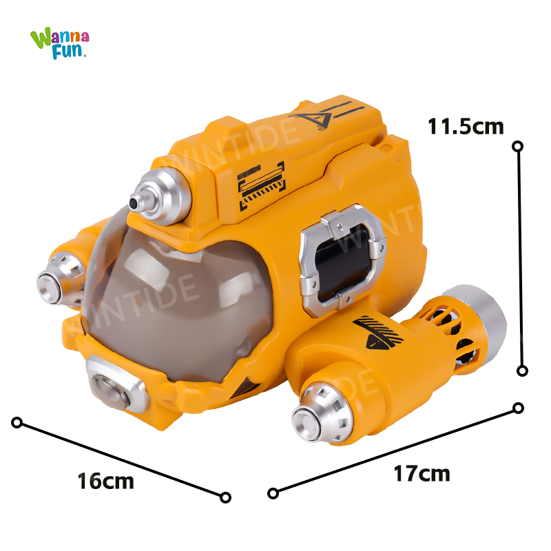 2.4G High Speed Remote Control Motorboat with Water Jet &amp; Shooting Family Indoor-Outdoor Water Play Toy