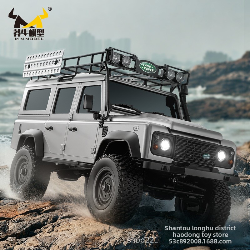CJH Mengniu MN111C Four-wheel Drive Off-road Vehicle Remote Control Education Light Birthday Gift Creative Toy