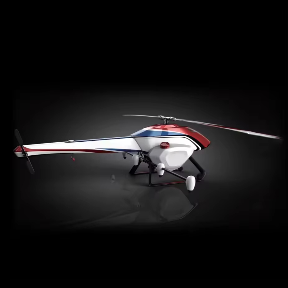 Best Quality Large Outdoor Real Helicopter Aircraft Big Oil Powered RC UAV Drone with Remote Control