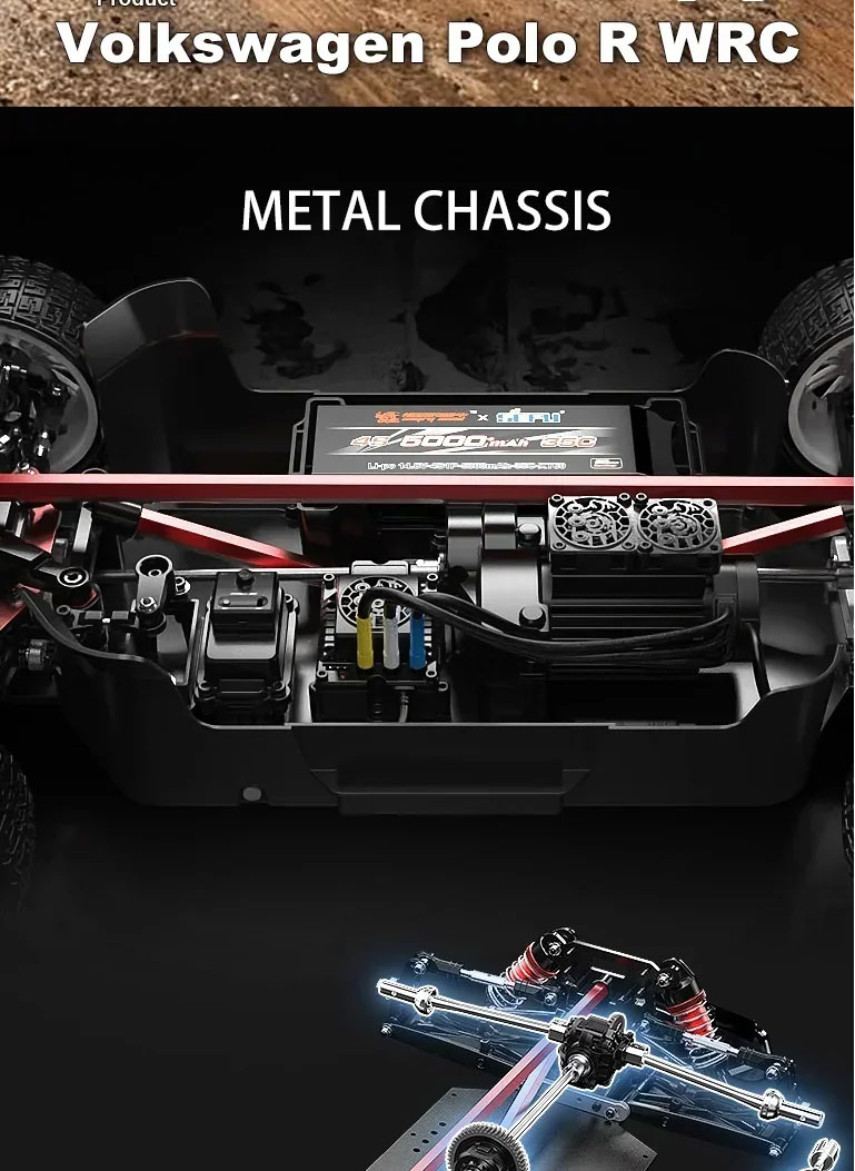 MJX Hyper GO 7304 WRC 4WD Detail