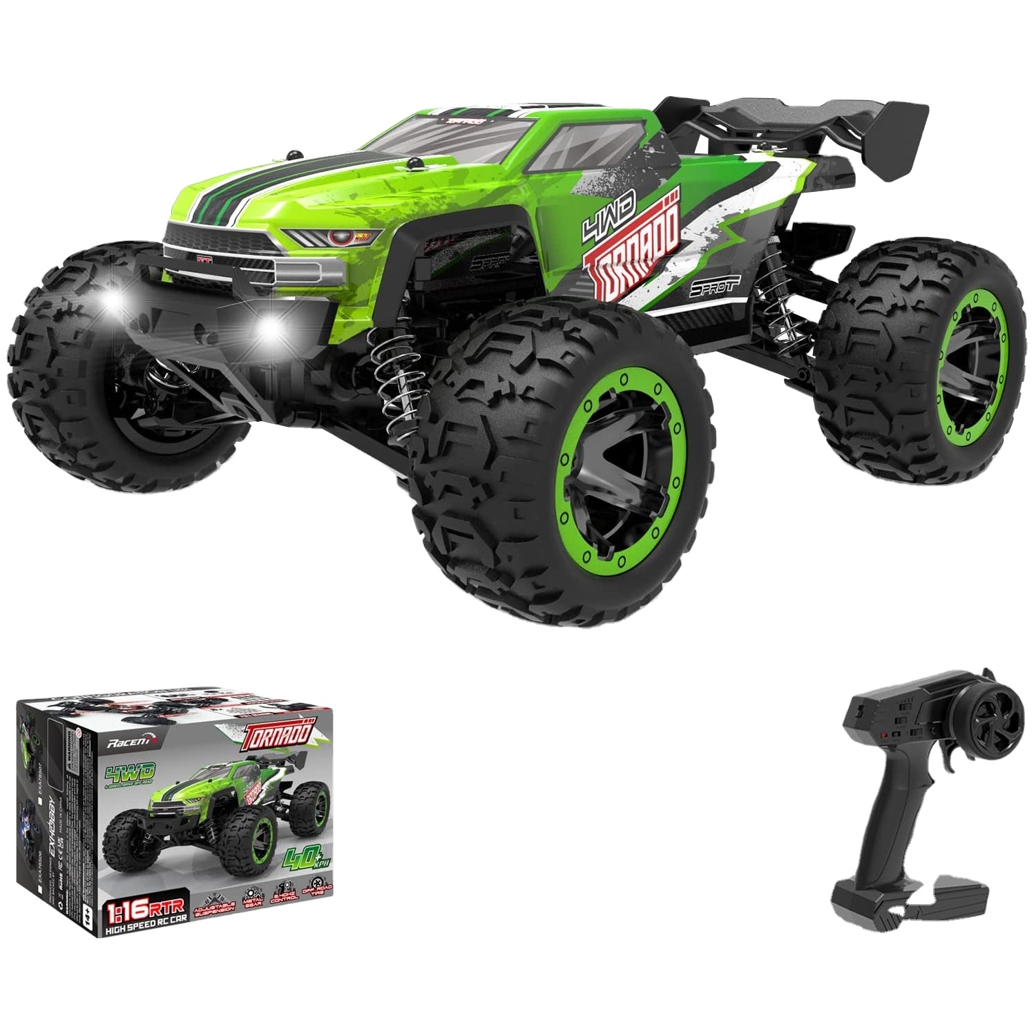 Hot Selling 1 16 Remote Control High Speed RC Cars 4WD 4x4 Off Road 2.4G Big Wheels Radio Control Hobby Truck