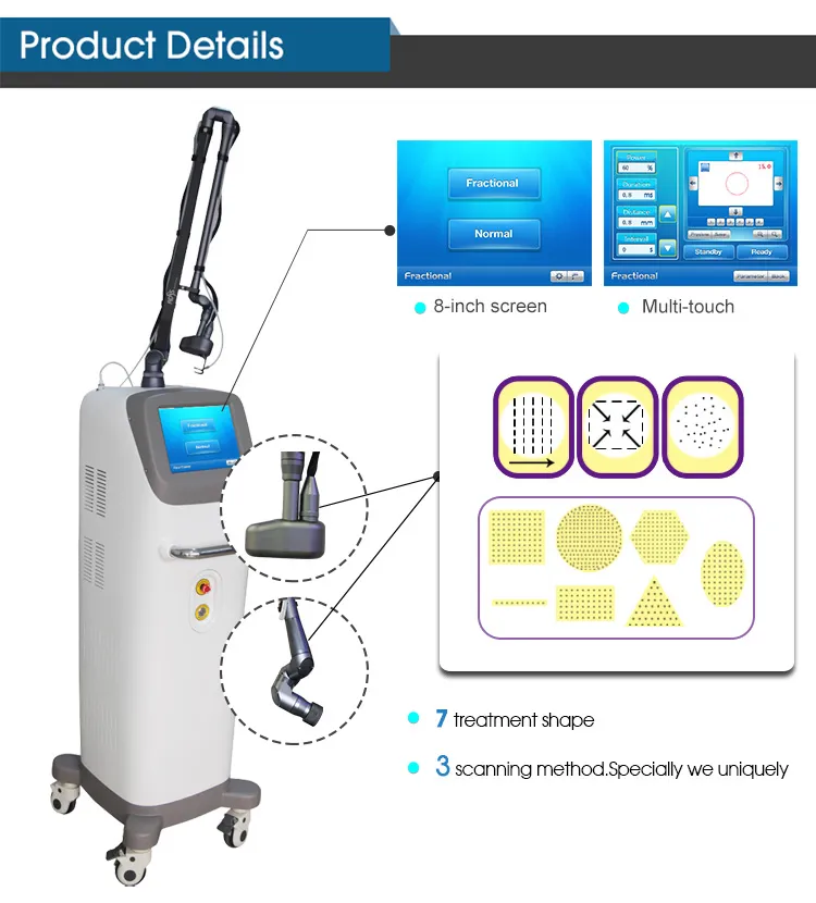 Factory-Direct CO2 Fractional Laser for Beauty Clinics and Spas