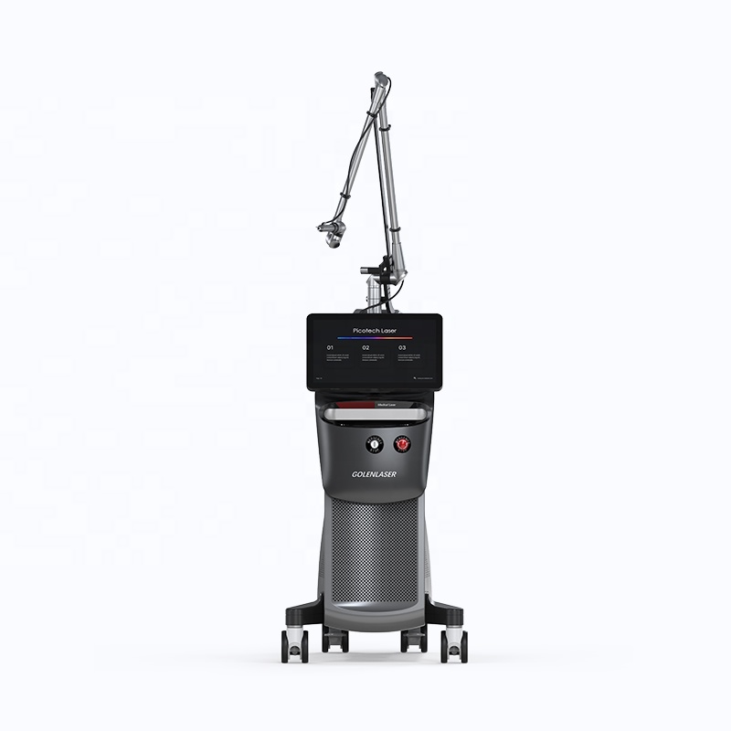 Korea Arm Q Switched Nd Yag Laser Pigment Tattoo Removal Picosecond Laser Machine Price 755nm Picosecond Laser