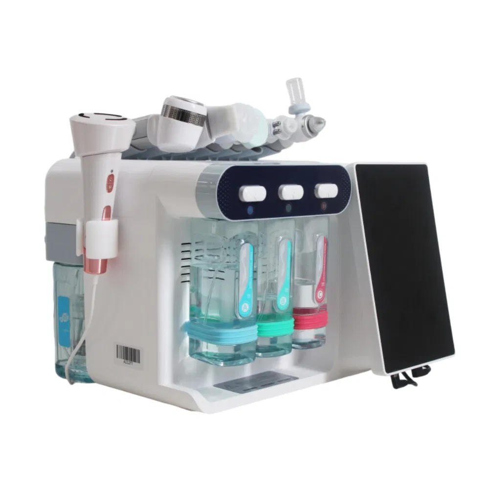 Android System Hydra Bubble Skin Beauty with Skin Analysis Oxygen Facial Cleaning Aqua Peeling Hydro Microdermabrasion Machine
