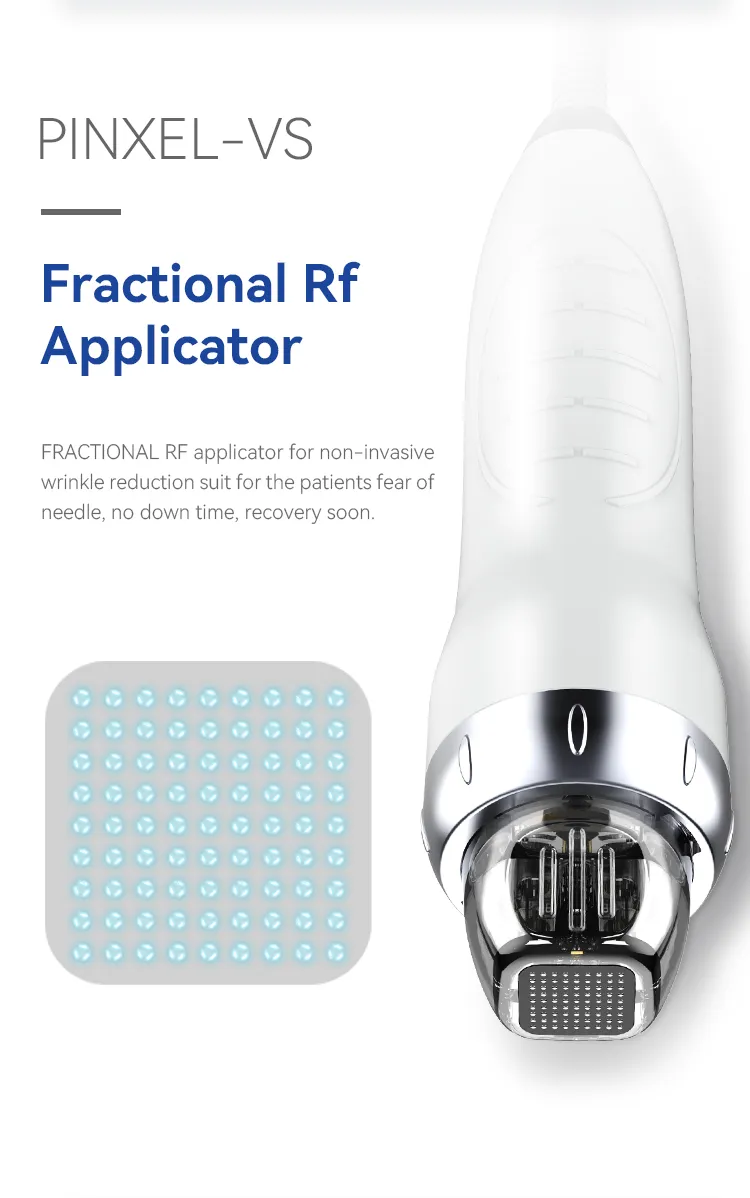 Portable Microneedle RF Skin Tightening Fractional RF Microneedling Machine