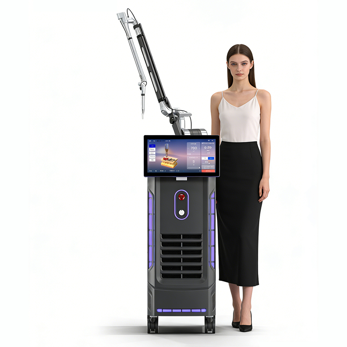 Factory Price Hair Laser and Tattoos Remove Laser Machine Q Switch Nd Yag Pico Second Laser