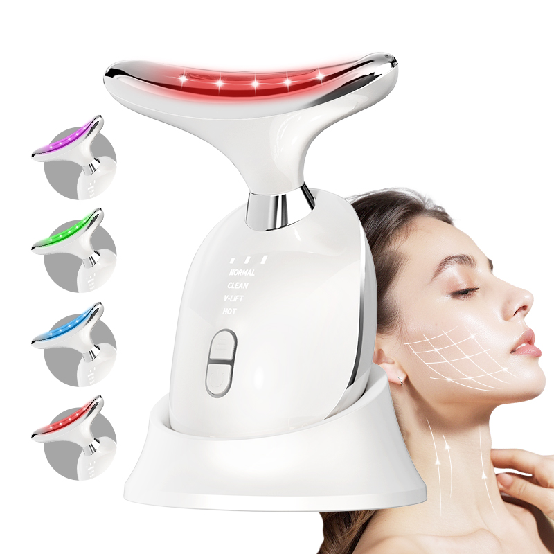 4 Color Anti-aging Face Massager Skin Care Wrinkle Remover Beauty Tools Neck Lifting Device Face And Neck Lifting Massager