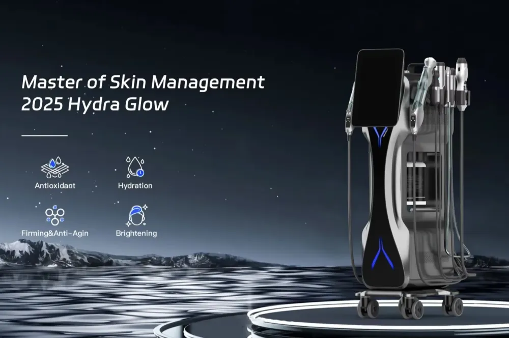 Ofan 12-in-1 Multi-Functional Skin Management Korean Hydro Oxygen Facial SPA Equipment Oxygen Bubble Microdermabrasion Facial Machine