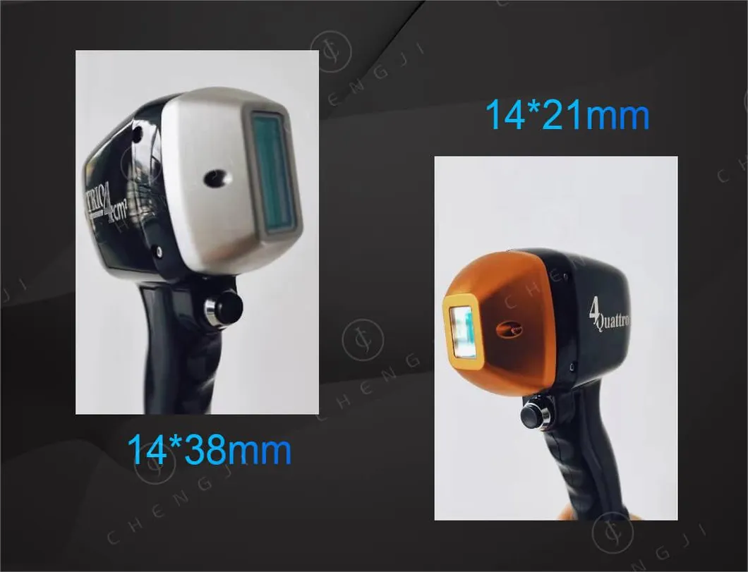 Spot sizes illustration