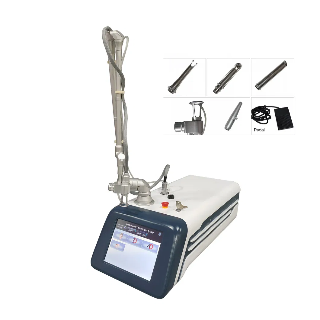 Portable High-Energy Laser CO2 Fractional Laser Pulses Wrinkles Machine