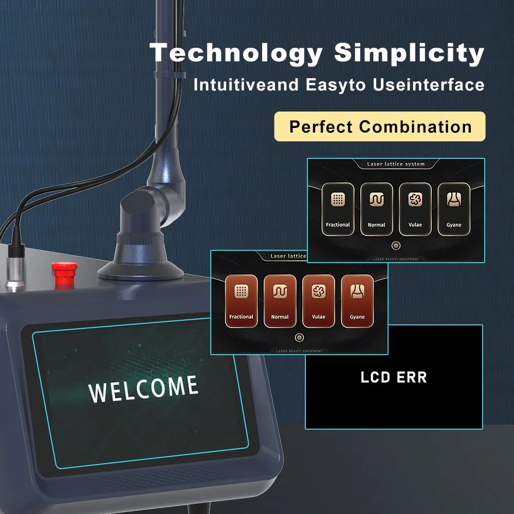 Fractional CO2 Laser Machine Fotona Erbium Portable RF Tube for Vaginal Rejuvenation