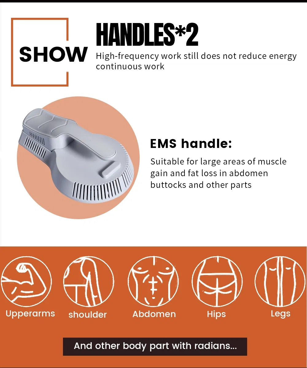 EMS Muscle Stimulation Machine Handles