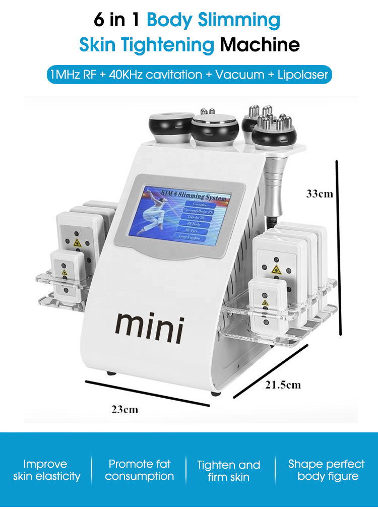 6 in 1 Cavitation Machine Profile
